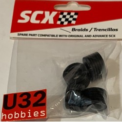 SCALEXTRIC U10497X400 NEUMATICOS TRASEROS PARA RENAULT 5 TURBO 2 Y MAXI TURBO