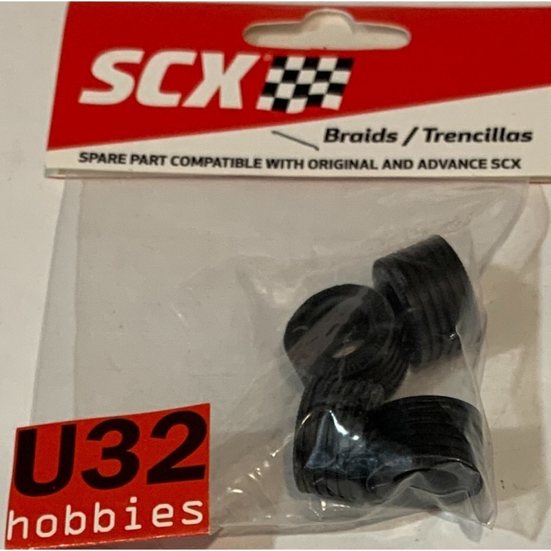 SCALEXTRIC U10497X400 NEUMATICOS TRASEROS PARA RENAULT 5 TURBO 2 Y MAXI TURBO