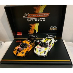 SCALEAUTO SC-6419PACK PORSCHE 911 GT3 R MANTHEY WINNER LE MANS 2024 TWIN PACK