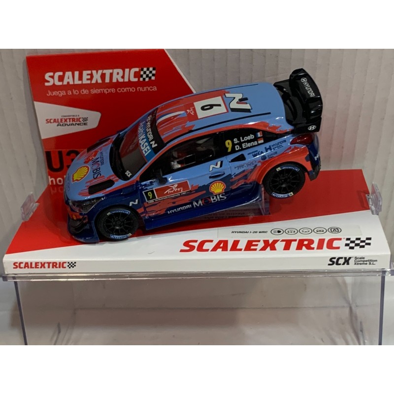 SLOT CAR SCX SCALEXTRIC U10500S300 HYUNDAI i-20 WRC -9 TURKIYE S.LOEB-D.ELENA