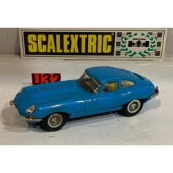 SLOT CAR SCX SCALEXTRIC EXIN C-34 JAGUAR E TYPE AZUL