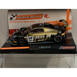 SLOT CAR SCALEAUTO SC-6424R AUDI R8 LMS GT2 -67 TEAM XSEVEN FANATEC GT SERIES'23