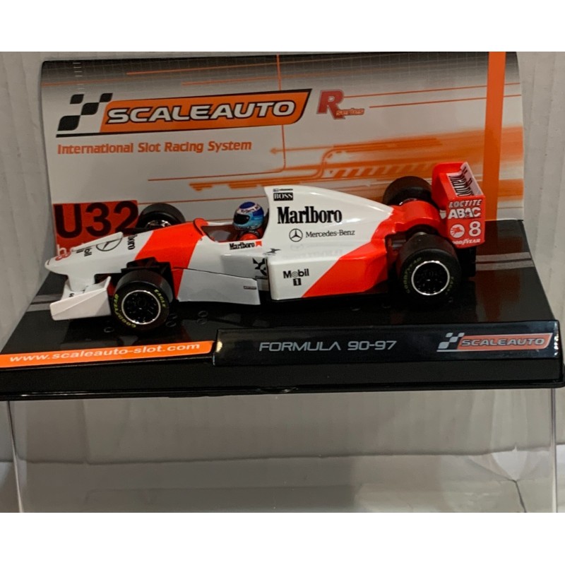 SLOT CAR SCALEAUTO SC-6343 McLAREN MP4/10 -8 F1  1995  MIKA HAKKINEN