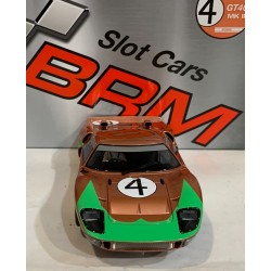 SLOT CAR BRM-167  1/24 FORD GT40 MKII -4 LE MANS 1966 M.DONOHUE-P.HAWKINS