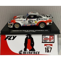 SLOT CAR FLY A2092 PORSCHE 934 -167 TOUR DE FRANCE AUTOMOBILE 1977 J.ALMERAS