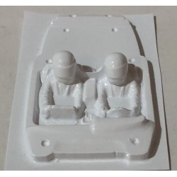 G A F  08027 INTERIOR PORSCHE 911 SCALEXTRIC LEXAN