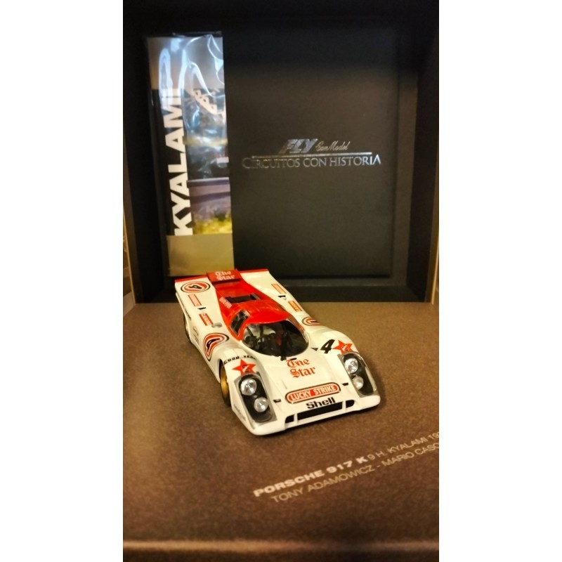 qq 99074 FLY 03 PORSCHE 917K 9h KYALAMI 1970 T.  ADAMOWICZ + BOOKLET TEXT