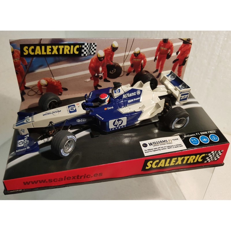 qq 6108 SCALEXTRIC (SCX) WILLIAMS F1 BMW FW23 TEST CAR '02 GENÉ Only for Spain!*
