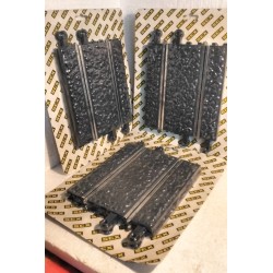 7405 SCALEXTRIC SCX TRAMO RECTA  175 mm TT RAID 6 UNIDADES NUEVAS PRIMERA SERIE*