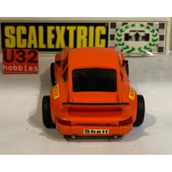 SLOT CAR SCX SCALEXTRIC EXIN 4051 PORSCHE 911 CARRERA -68 J.FERNANDEZ  NARANJA