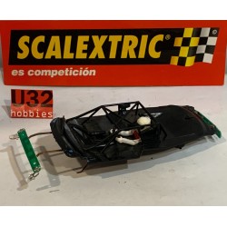 SLOT CAR SCX SCALEXTRIC  INTERIOR COPKIT AUDI A5 DTM REF A10136X300