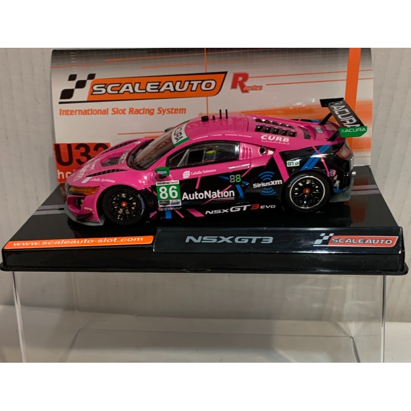 SLOT CAR SCALEAUTO SC-6348R HONDA NSX GT3 -86 24H DAYTONA 2020 PARNBACHER-GOUNON
