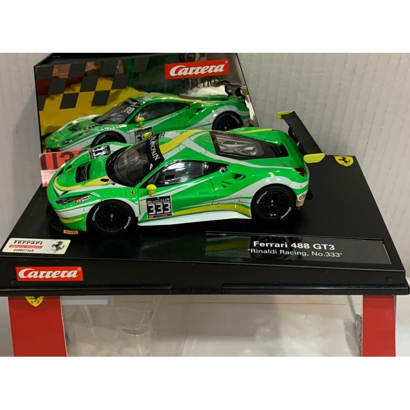 SLOT CAR CARRERA EVOLUTION 27479 FERRARI 488 GT3 -33 RINALDI RACING