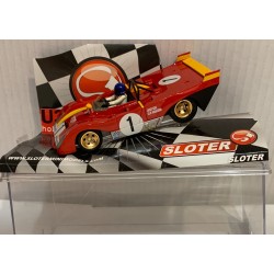 SLOT CAR SLOTER 9500 FERRARI 312 PB CODA LUNGA -1 JACKY ICKX