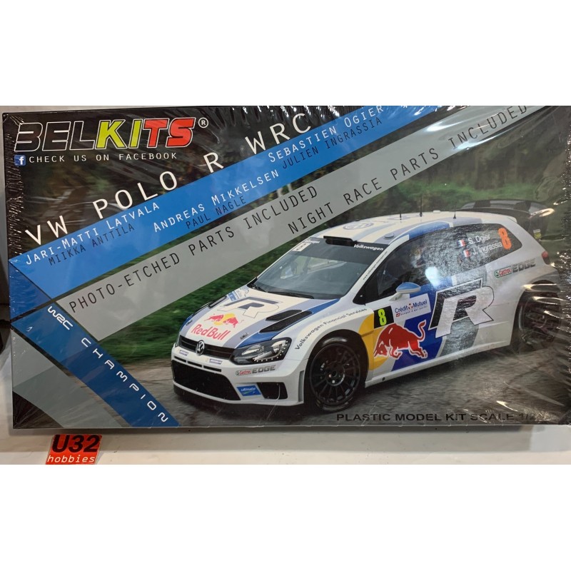 BELKITS BEL-005 KIT 1/24 VOLKSWAGEN POLO R WRC S.OGIER-JARI MATTI LATVALA