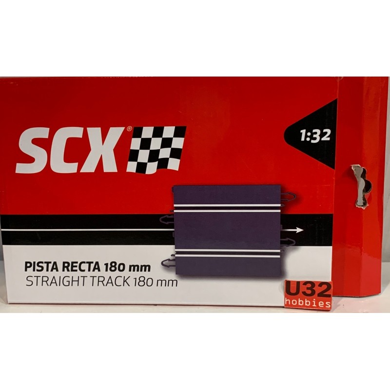 SCALEXTRIC U10298X200 RECTA 180 MM 2 UNIDADES ADVANCE ORIGINAL WOS DIG.SYSTEM 