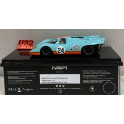 SLOT CAR NSR D0416SW PORSCHE 917 K -24 WINNER 1000Km SPA 1970 GULF JO SIFFERT