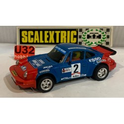 SLOT CAR SCX SCALEXTRIC EXIN 4066 PORSCHE 911 CARRERA -2 JOCAVI A.ZANINI-SABATER