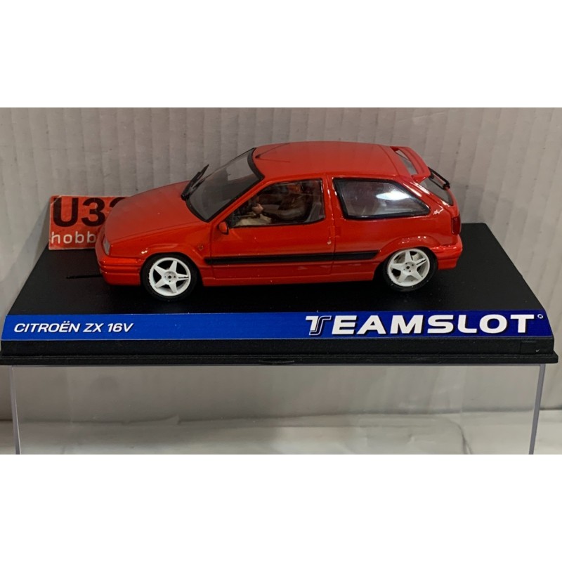 SLOT CAR TEAM SLOT 13405 CITROEN ZX 16V VERSION CALLE ROJO
