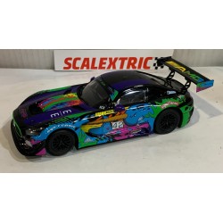 SLOT CAR SCX SCALEXTRIC U10558S300 MERCEDES AMG GT3 -42 MAKES & MODELS