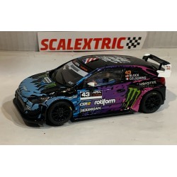 SLOT CAR SCX SCALEXTRIC U10454S300 HYUNDAI i-20 WRC -43 BLOCK-GELSOMINO