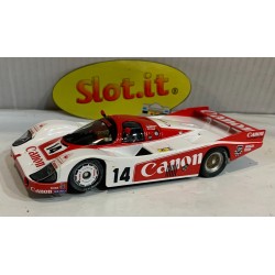SLOT CAR SLOT.IT CA02B PORSCHE 956C -14 LE MANS 1983 CANON J.PALMER-J.LAMMERS