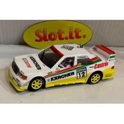 SLOT CAR SLOT.IT CA44B MERCEDES 190E -12 DTM 1992 ZOLDER JORG VAN OMMEN