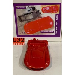 SLOT CAR BUM SLOT 4001 CARROCERIA + CHASIS FERRARI 750 TWIN