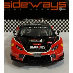 SLOT CAR RACER SIDEWAYS SWCAR01E LAMBORGHINI HURACAN GT3 -78 TEAM BARWELL