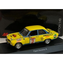 SCHUCO 02675 1/43 OPEL ASCONA A -2 CONRERO RAL WALTER ROHRL-JOCHEN BERGER-