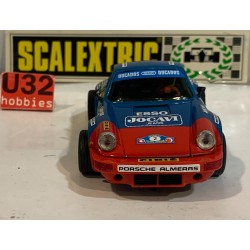 SLOT CAR SCX SCALEXTRIC EXIN 4066 PORSCHE 911 CARRERA -2 JOCAVI A.ZANINI-SABATER