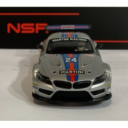 SLOT CAR NSR 0600AW BMW Z4 -24 MARTINI RACING GREY