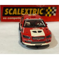 qq 6089  SCALEXTRIC MITSUBISHI LANCER E7 R MONTECARLO 02 -8 Mc RAE *