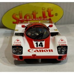 SLOT CAR SLOT.IT CA02B PORSCHE 956C -14 LE MANS 1983 CANON J.PALMER-J.LAMMERS