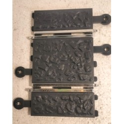 7404 SCALEXTRIC SCX TRAMO RECTA  87 mm TT RAID 6 UNIDADES NUEVAS PRIMERA SERIE *