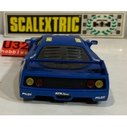 SLOT CAR SCX SCALEXTRIC EXIN  TYCO 8348.09 FERRARI F40 -34 PILOT
