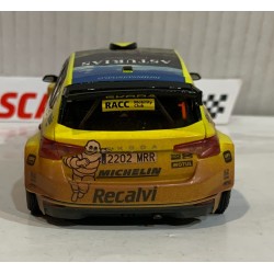 SLOT CAR SCX SCALEXTRIC U10565S300 SKODA FABIA WRC2 -1 COHETE SUAREZ-A.IGLESIAS