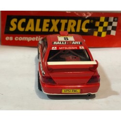 qq 6089  SCALEXTRIC MITSUBISHI LANCER E7 R MONTECARLO 02 -8 Mc RAE *