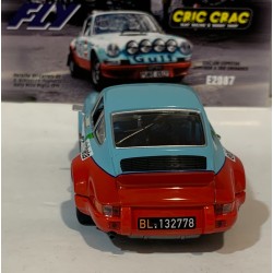 SLOT CAR FLY E2087 PORSCHE 911 -43 RALLY MILLE MIGLIA 1979 GULF SCHIZZI-FUGHETTA