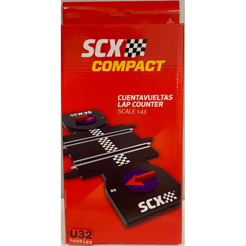 SLOT CAR SCX SCALEXTRIC COMPACT C10275X200 CUENTAVUELTAS 1/43 LAP COUNTER