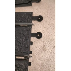 7404 SCALEXTRIC SCX TRAMO RECTA  87 mm TT RAID 10 UNIDADES NUEVAS PRIMERA SERIE*