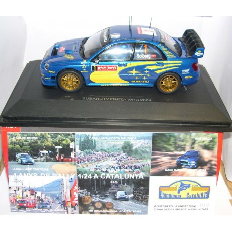 SUBARU WRC 2004  IV CTO.CATALUNYA RALLI SLOT 1/24