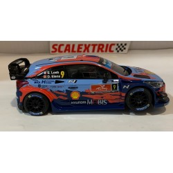 SLOT CAR SCX SCALEXTRIC U10500S300 HYUNDAI i-20 WRC -9 TURKIYE S.LOEB-D.ELENA
