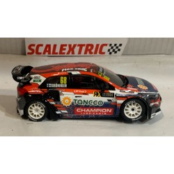 SLOT CAR SCX SCALEXTRIC U10391S300 HYUNDAI i-20 RX -68 GRONHOLM