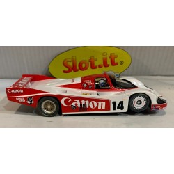 SLOT CAR SLOT.IT CA02B PORSCHE 956C -14 LE MANS 1983 CANON J.PALMER-J.LAMMERS