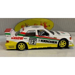 SLOT CAR SLOT.IT CA44B MERCEDES 190E -12 DTM 1992 ZOLDER JORG VAN OMMEN