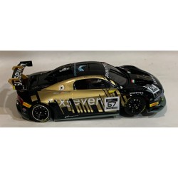 SLOT CAR SCALEAUTO SC-6424R AUDI R8 LMS GT2 -67 TEAM XSEVEN FANATEC GT SERIES'23
