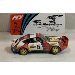 SLOT CAR FLY A2100AR PORSCHE 911 -5 RALLY SAFARI 1978 MARTINI B WALDEGARD