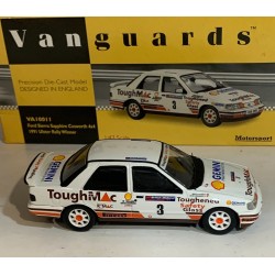 VANGUARDS VA10011 1/43 FORD SIERRA SAPHIRE COSWORTH 4x4 1991 RALLY ULSTER
