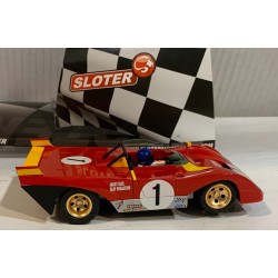 SLOT CAR SLOTER 9500 FERRARI 312 PB CODA LUNGA -1 JACKY ICKX